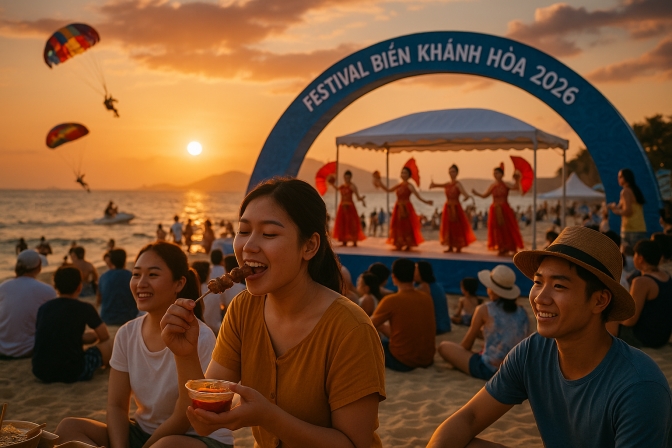 Sự Kiện Biển Đặc Sắc: Festival Biển Khánh Hòa 2026 và Hơn 40 Hoạt Động Trải Nghiệm