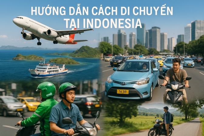 Hướng Dẫn Cách Di Chuyển Tại Indonesia
