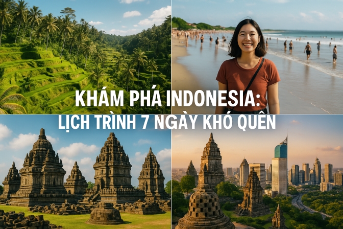 Khám Phá Indonesia: Lịch Trình 7 Ngày Khó Quên