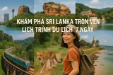Khám Phá Sri Lanka Trọn Vẹn: Lịch Trình Du Lịch 7 Ngày