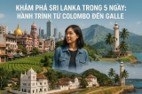 Khám Phá Sri Lanka Trong 5 Ngày: Hành Trình Từ Colombo Đến Galle
