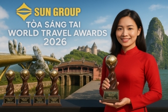 Sun Group Tỏa Sáng tại World Travel Awards 2026 với 12 Giải Thưởng Danh Giá Sun Group Tỏa Sáng tại World Travel Awards 2026 với 12 Giải Thưởng Danh Giá