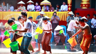 Khám Phá Lễ Hội Thingyan Truyền Thống Myanmar: Hành Trình Thanh Tẩy Với Nước