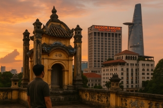 Bảo Tồn Di Tích và Diện Mạo Mới: Từ Mộ Vua Voi Đến Saigon Saigon Rooftop Bar