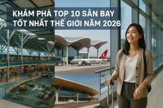 Khám Phá Top 10 Sân Bay Tốt Nhất Thế Giới Năm 2026