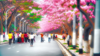 Khám Phá Vẻ Đẹp Hoa Kèn Hồng Tại Miền Nam Việt Nam