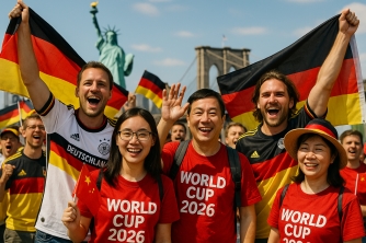 Sức hút của World Cup 2026: Fan Đức và cơn sốt từ khách Trung Quốc Sức hút của World Cup 2026: Fan Đức và cơn sốt từ khách Trung Quốc