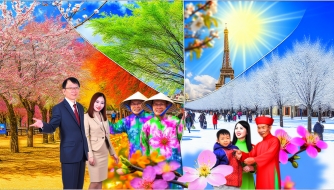 Khám Phá Thời Điểm Đẹp Nhất Để Du Lịch Pháp: Ngắm Nhìn Thời Tiết Theo Mùa