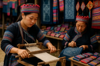 Nghề Dệt Vải Của Người Mông Việt Nam Và Sự Kỳ Công Đằng Sau