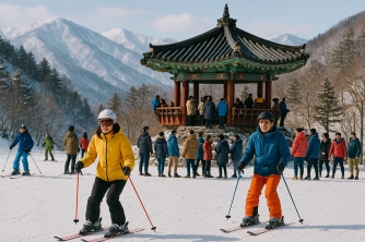 Tận Hưởng Mùa Đông Tuyệt Vời: Trải Nghiệm Tour Trượt Tuyết Tại Hàn Quốc Tận Hưởng Mùa Đông Tuyệt Vời: Trải Nghiệm Tour Trượt Tuyết Tại Hàn Quốc