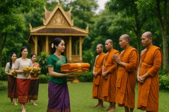 Khám Phá Nghi Lễ Dâng Y Tắm Mưa Và Văn Hóa Khmer