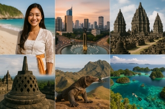 Khám Phá Những Địa Điểm Du Lịch Hấp Dẫn Tại Indonesia