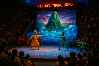 Sức Hút Mới từ Xiếc Sơn Tinh Thủy Tinh với Công Nghệ 3D Mapping tại Rạp Xiếc Trung Ương Hà Nội