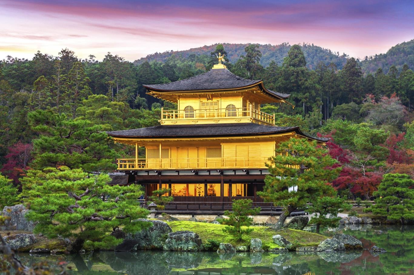4. Chùa vàng Kinkakuji, Kyoto