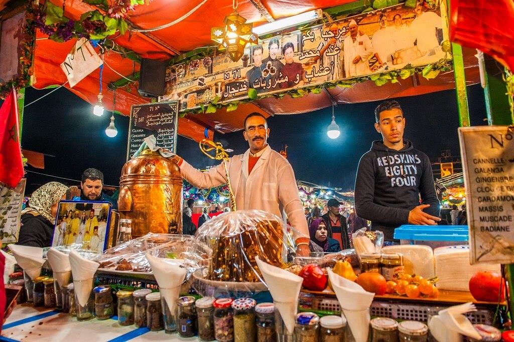 Chợ Marrakesh, Morocco