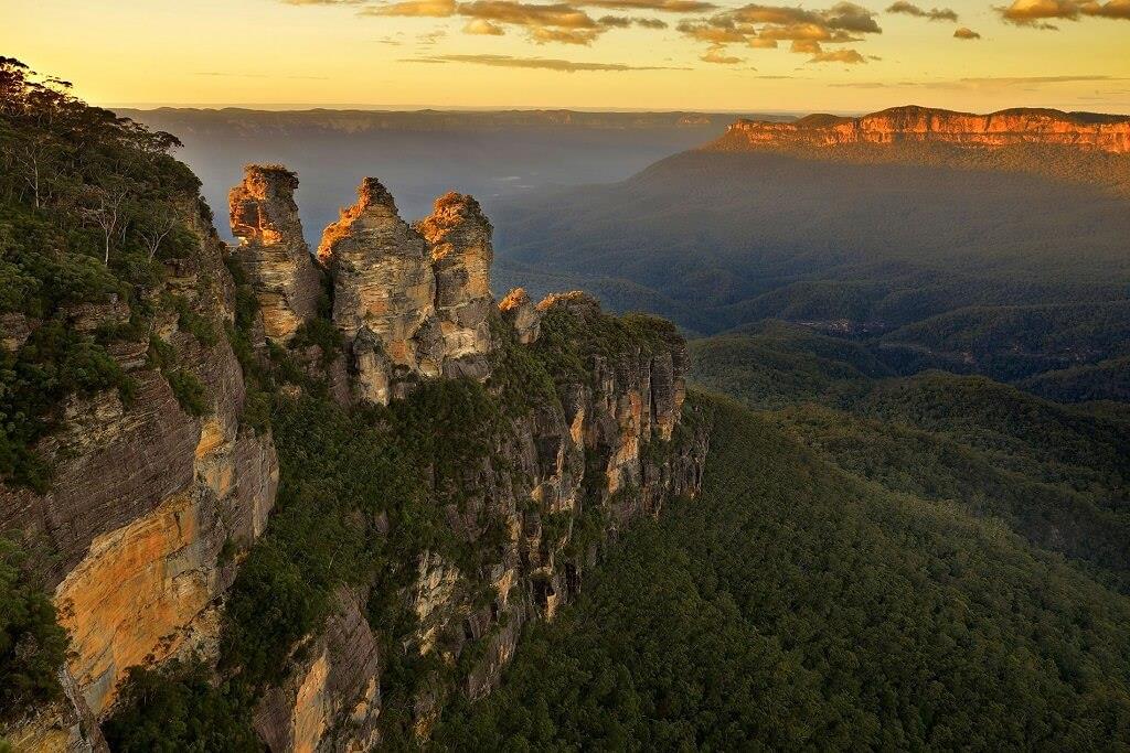 Ba chị em, dãy núi Blue Mountains, Úc