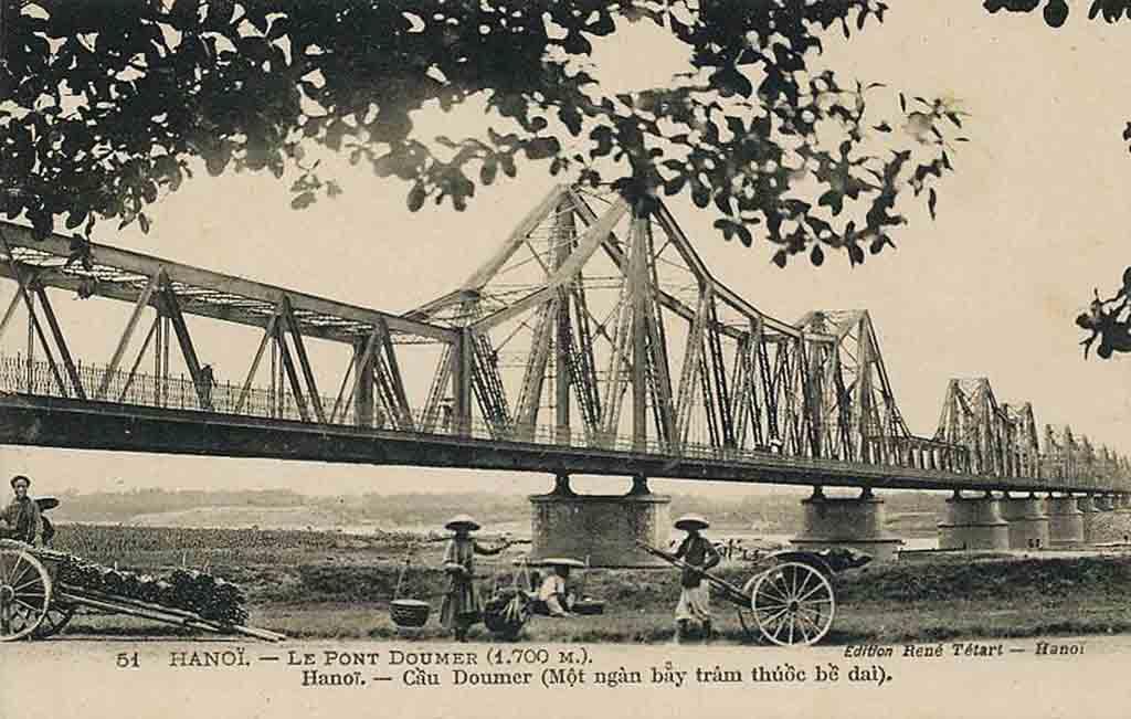 Cầu Long Biên từng là cây cầu dài thứ 2 trên thế giới