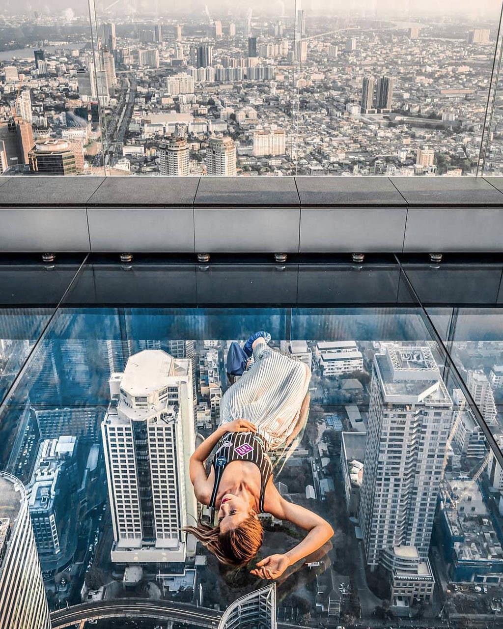 Mahanakhon Skywalk – Sàn kính trên không lạ mắt