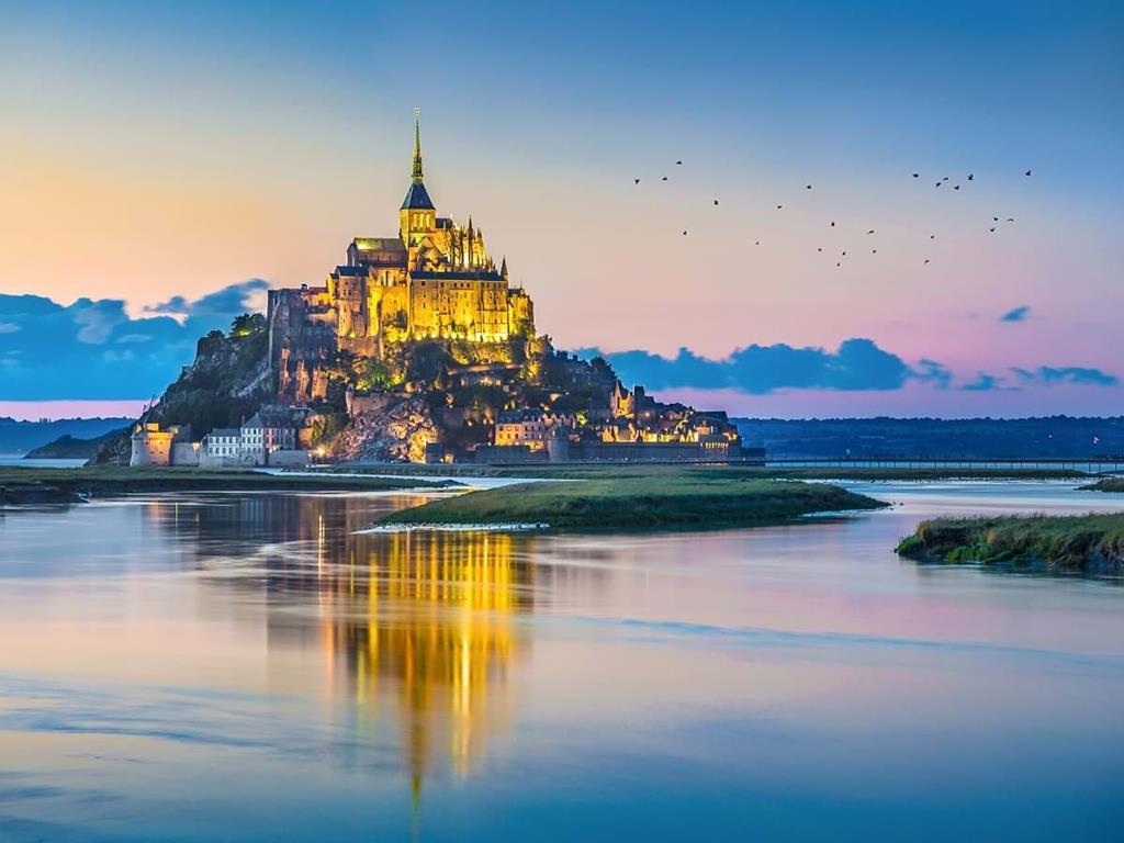 Mont Saint Michel được công nhận là di sản thế giới