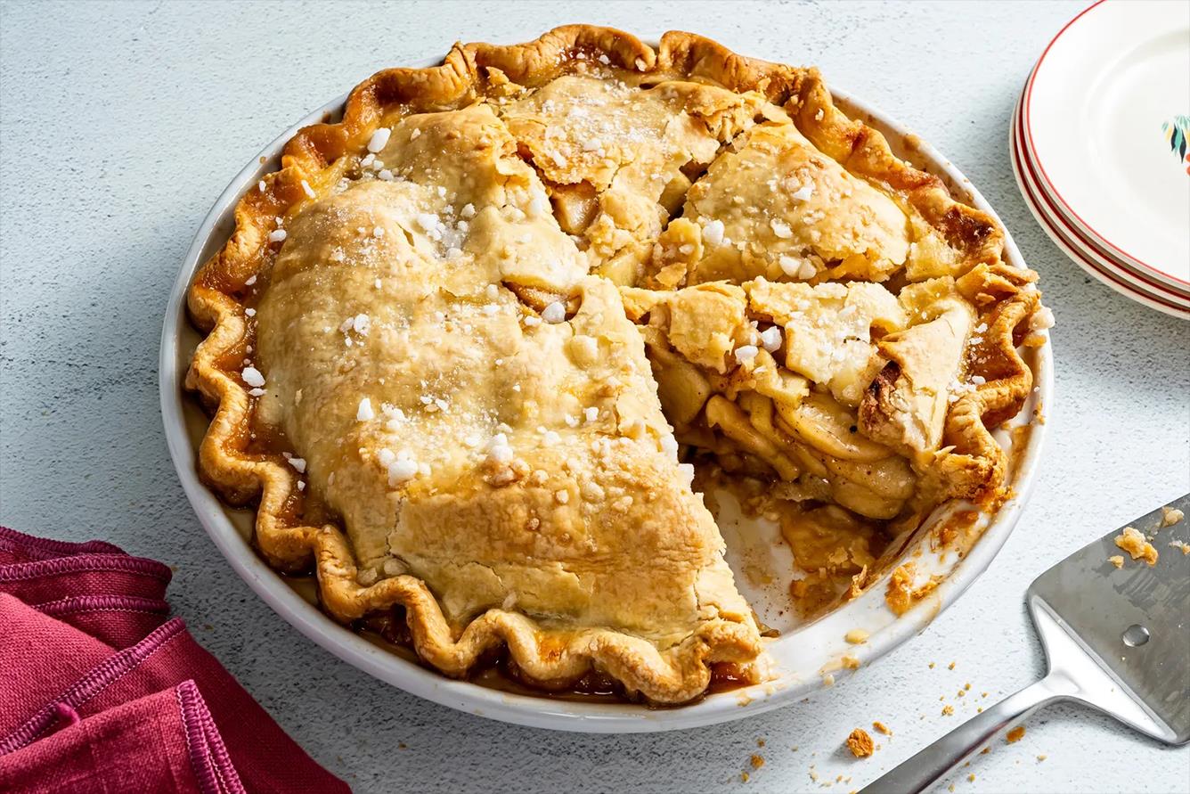 Bánh táo nướng (Apple Pie) - Món bánh nằm sâu trong nền ẩm thực tráng miệng của người dân Mỹ