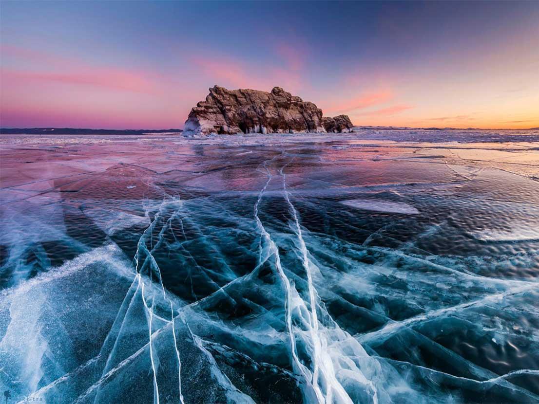 6. Hồ nước ngọt Baikal – Nga