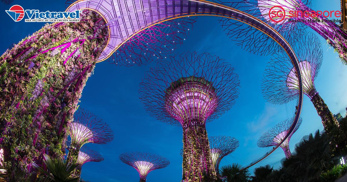 8. Gardens by the bay