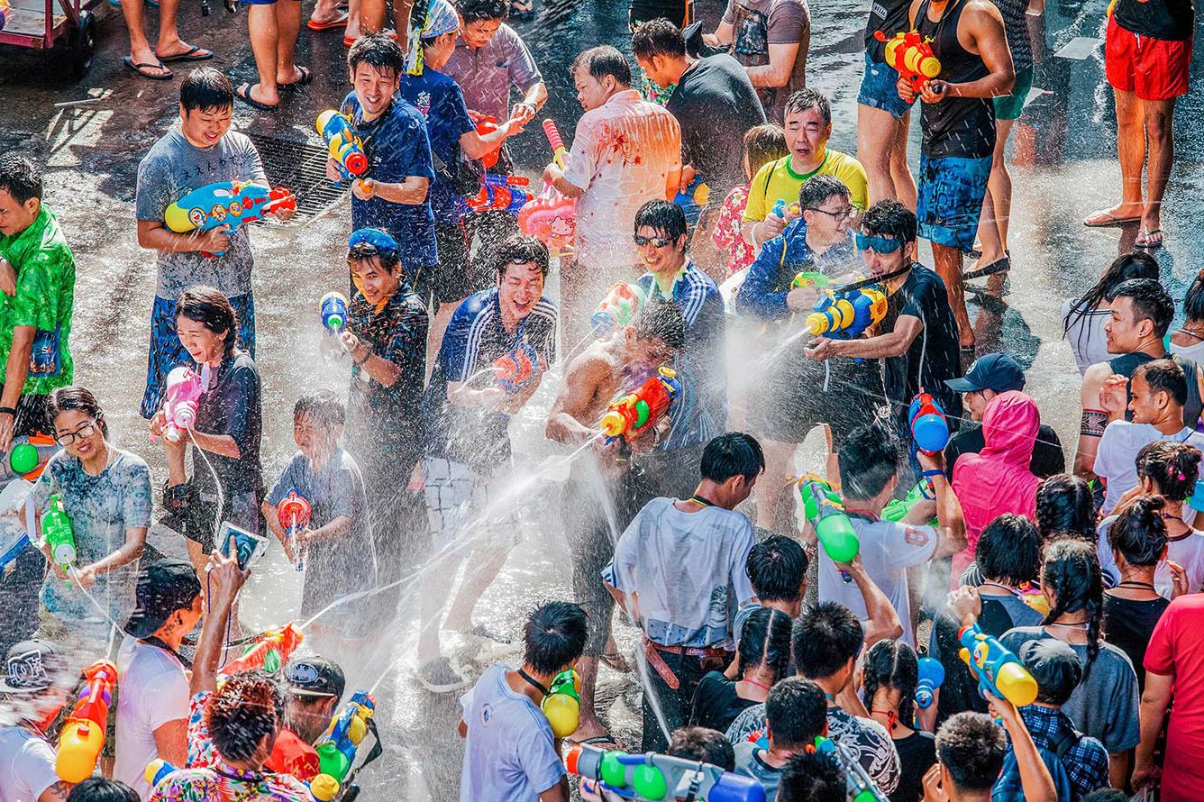 Songkran đánh dấu một năm mới bắt đầu 
