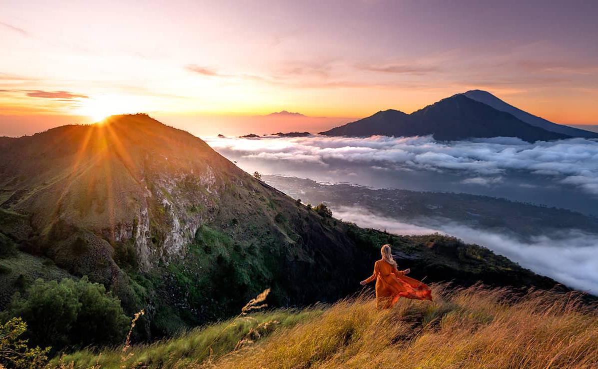 Batur – Ngắm bình minh trên ngọn núi lửa đang hoạt động