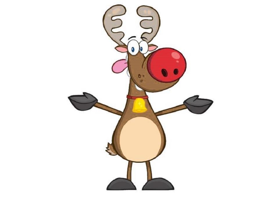2. Tuần lộc Rudolph (Rudolph reindeer)